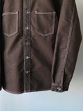 Pure Brown Denim Jacket