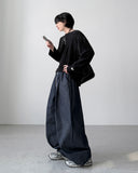 Revan String Balloon Denim