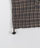 [BAONHAUS] Lincho check zip-up jumper