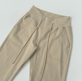 Banding Unique Cooling Patch Pocket Span Bootcut Pants
