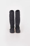 padded long boots