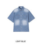 Blitz Cool Denim Short-Sleeved Shirt