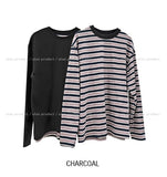 Kimi Stripe Reversible Layered Long Sleeveless