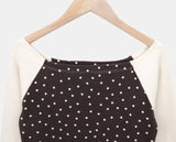 Kwon Off-Shoulder Peach Fuzz Star T-Shirt