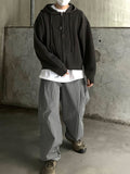 Warmer Over Hood Knit Zip-up