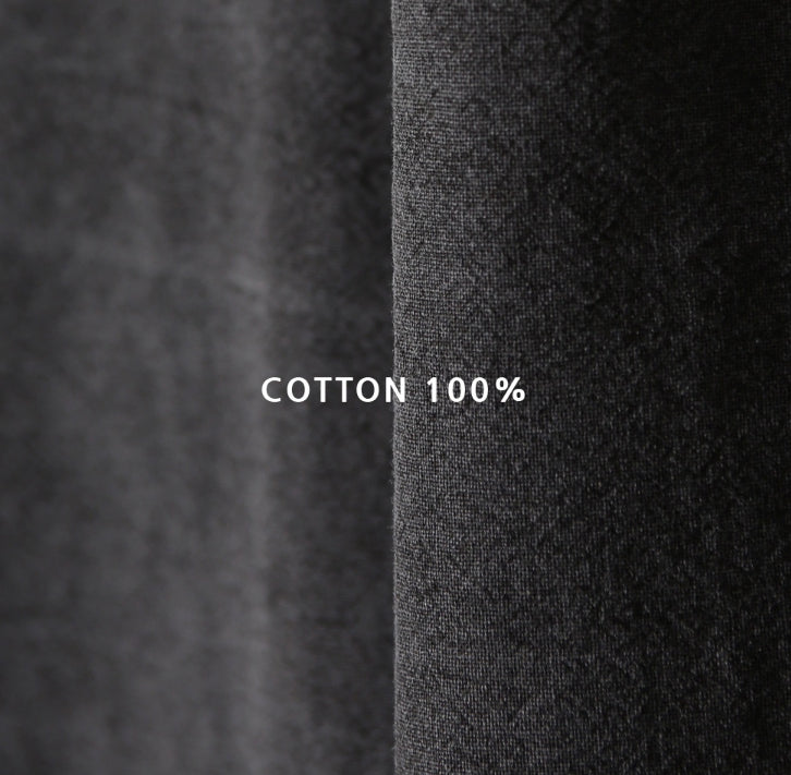 【SATIIIZ】Kalion Pigment Cotton Shirt SATIIIZ (サティーズ) - カリオンピグメントコットンシャツ