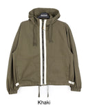 Panel Herringbone Hooded Jumper