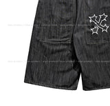 Big Pocket Carpenter Non-Fade 8-Part Denim Pants