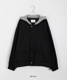 [unisex] Kinoy pocket hood field jacket