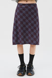 (W) Grand Check Skirt