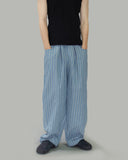 Kuan Linen Striped Pants