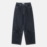 Old Hip Pocket Embroidered Denim Pants