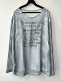 Muntz Grunge Mesh Printed Knit