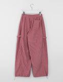 [unisex] Wills Side Snap Ribbed String Pants