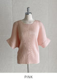 Pecho Pleated Short Sleeve T-shirt Blouse