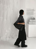 FRILL CHECK SHIRT