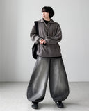 Hermi Washing Knit Zip-Up