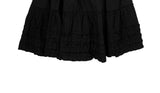 Eto Frill Tiered Banding Midi Skirt