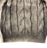 Tienz Vintage Washing Cable Knit