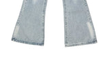 Naon Lace Washing Bootcut Denim Pants
