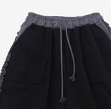 Miffne String Pintuck Line Pants