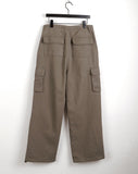 [MADE] Delpha vintage Pintuck cotton two-way long wide jogger cargo pants