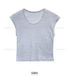 Kino dot cap short sleeves
