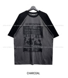 Age raglan oversized fit short-sleeved shirt