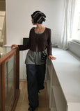 FLUTTER FRILL LINE PANTS