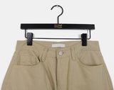 TIGLE RACE POCKET CARGO WIDE COTTON PANTS