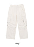 Khans Eyelet Cotton Cargo Pants
