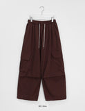 [Unisex] Cohind Banding Diagonal Cargo Wide Pants