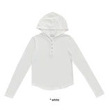 SNAP BUTTON HOOD T
