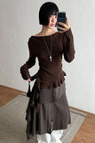 BUTTON PLAY PANEL SKIRT