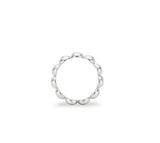 Ice Cushion Silver Ring M