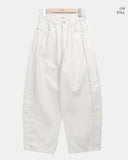 Kenu Cutout Balloon Wide Cotton Pants