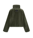 [mnem] Fur Collar Jacket