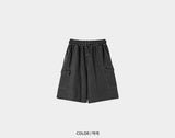 Pigment Silver Charcoal Bermuda Training Pants
