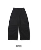 Arc Curved Wide Cotton Pants
