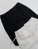 [Setup Available] Dove Strap Long Skirt