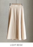 Joy Banding Flare Long Skirt