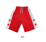 Star Patch Mesh Metal Training Pants