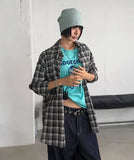 RAW EDGE CHECK SHIRT