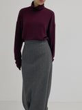 [unisex] Mochi Warmer Overfit Turtleneck T-shirt