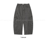 CURVE LINE CARGO PANTS