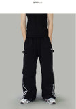 Junkie button track pants