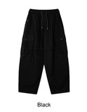 Rotten Pintuck Cargo Banding Pants