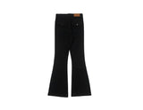 Roble Back Pocket Bootcut Washing Denim Pants