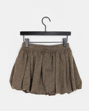 Lian Pumpkin Balloon Short Skirt