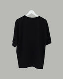 Bling lettering short sleeve t-shirt